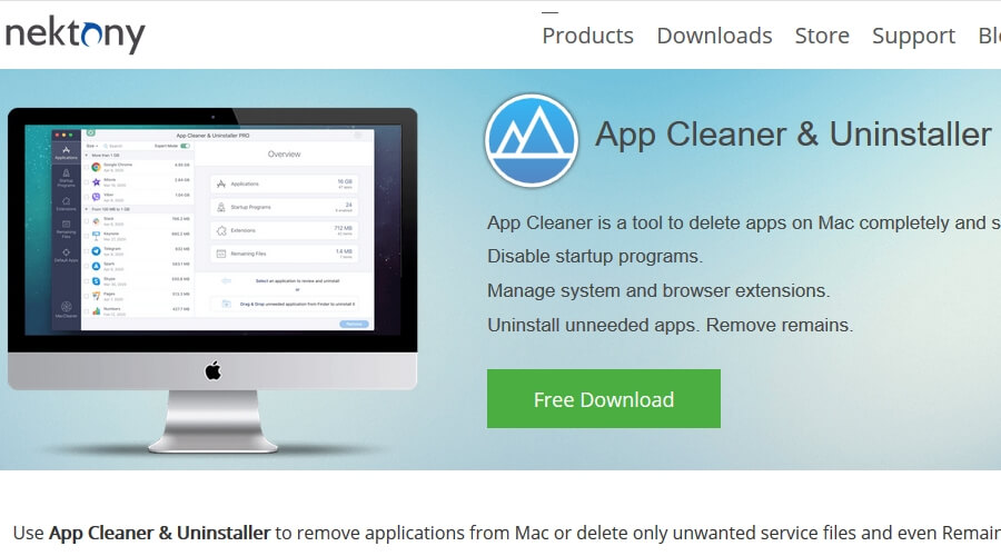 free mac app cleaner